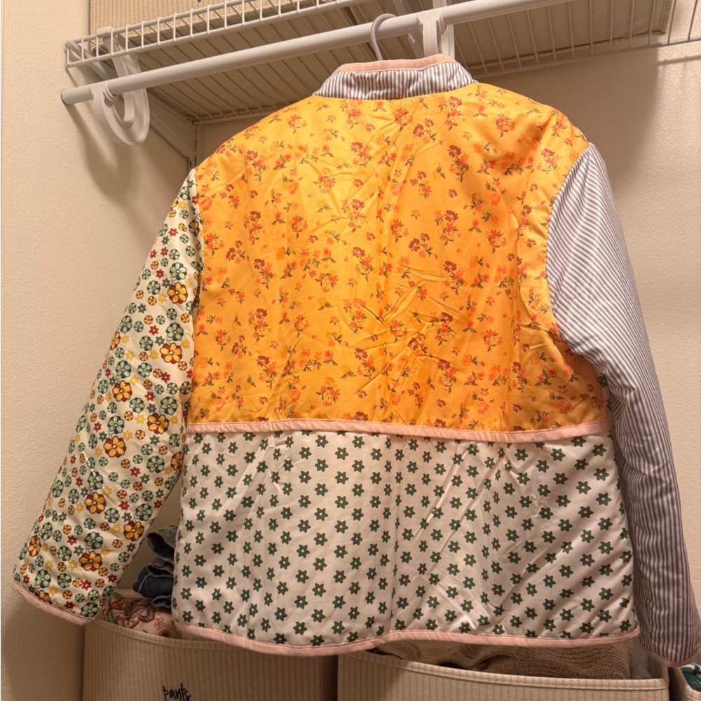 Forever 21 Multicolor Patchwork Jacket NWT - image 2